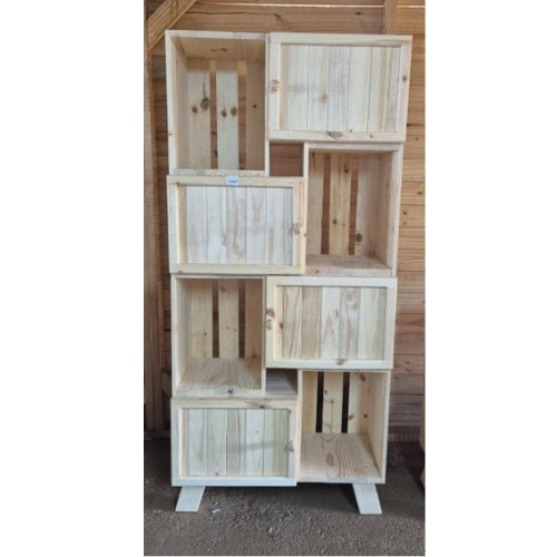 8-Crate Cupboard + Doors (STAGGER / STRAIGHT)